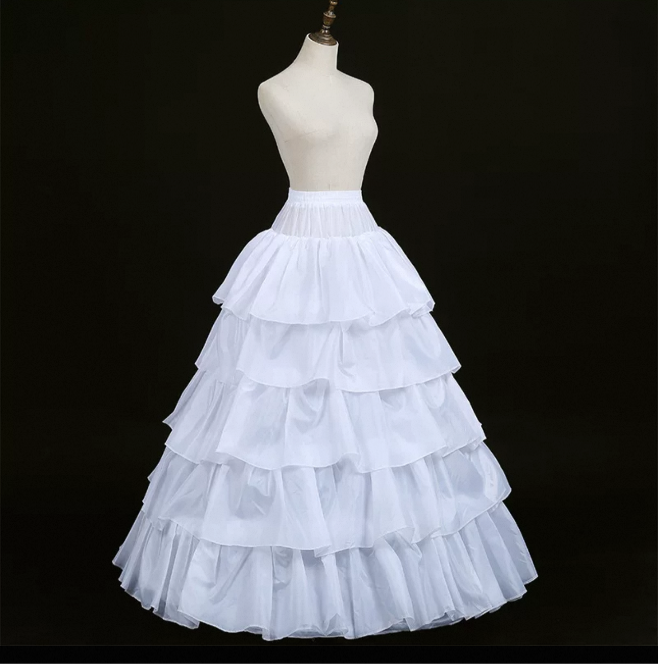 PK-090-1 | 5-Layer Full A-line Wedding Petticoat ( Medium size)