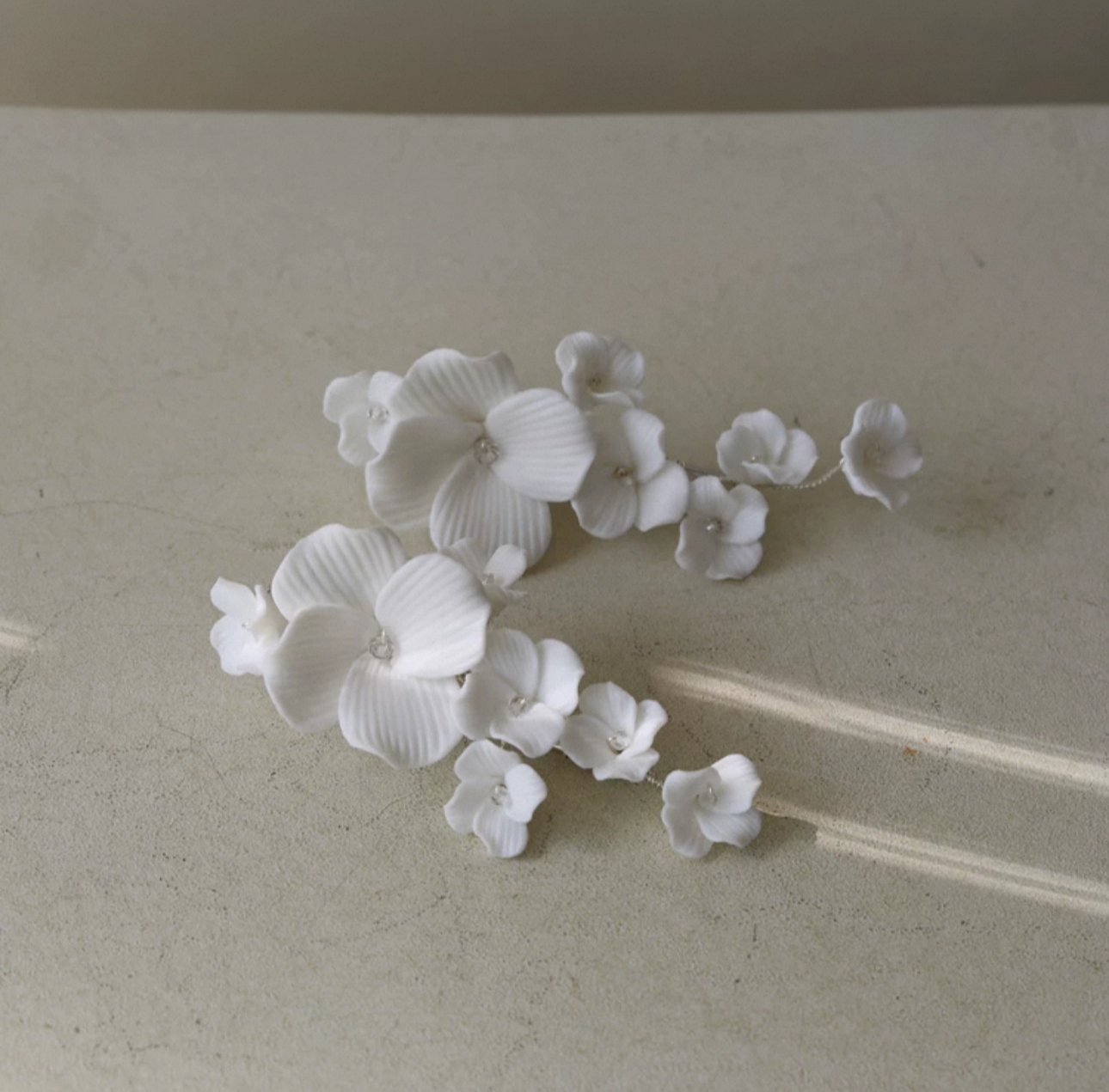 HCD162-2 | Orchid Bloom Bridal Hair Clips – Set of 2